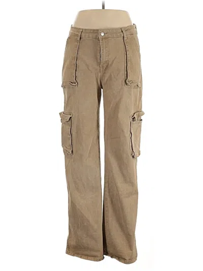 Pre-owned Shein Cargo Pants In Brown