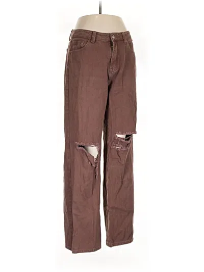 Pre-owned Shein Cargo Pants In Brown
