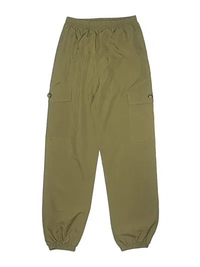 Pre-owned Shein Kids' Cargo Pants In Green