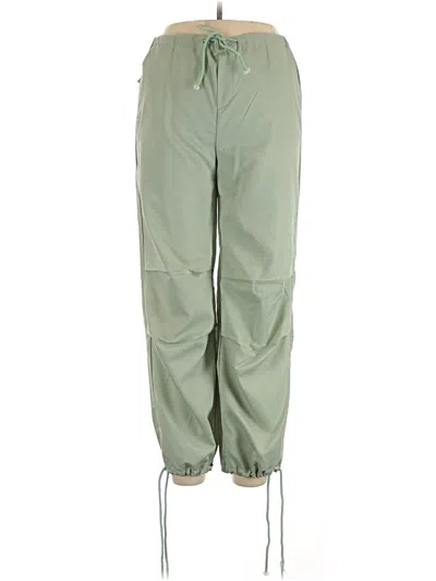 Pre-owned Shein Cargo Pants In Green