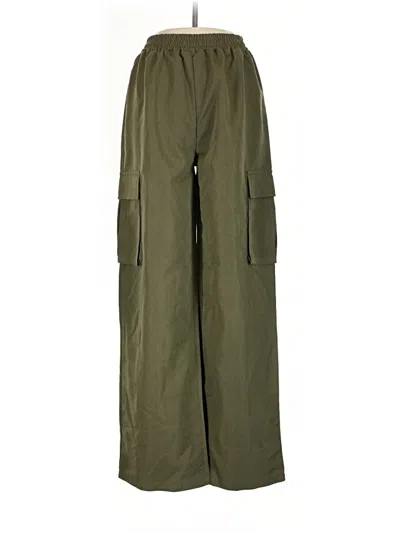 Pre-owned Shein Cargo Pants In Green