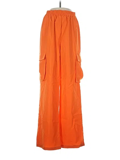 Pre-owned Shein Cargo Pants In Orange