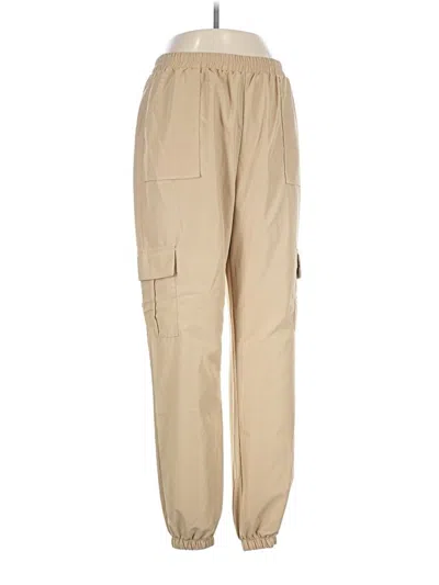 Pre-owned Shein Cargo Pants In Tan