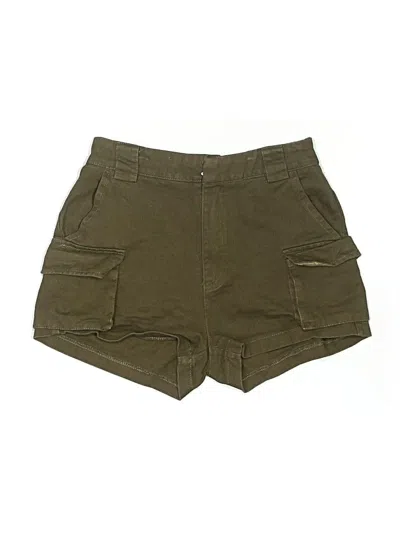Pre-owned Shein Cargo Shorts In Green