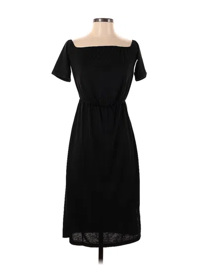 Pre-owned Shein Casual Dress In Black