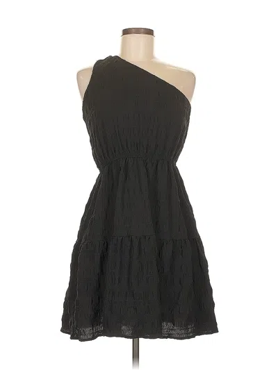 Pre-owned Shein Casual Dress In Black