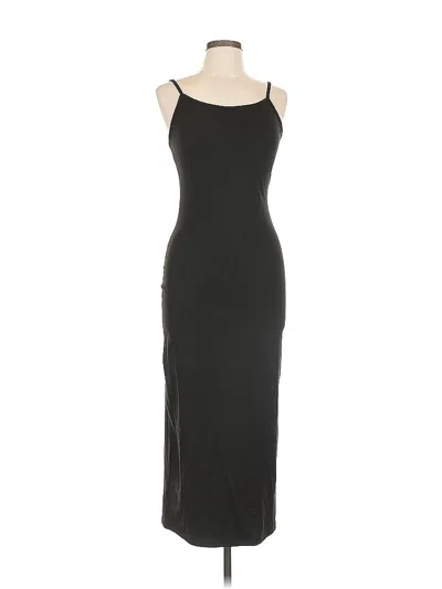 Pre-owned Shein Casual Dress In Black