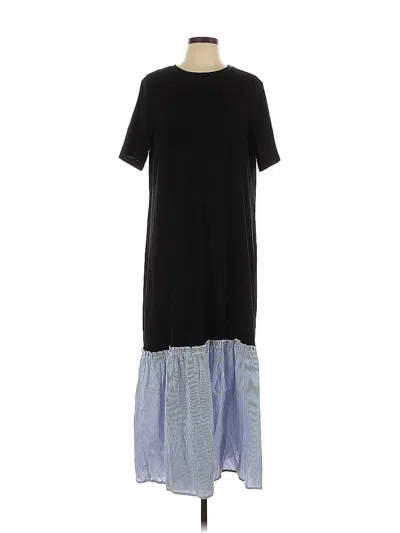 Pre-owned Shein Casual Dress In Black