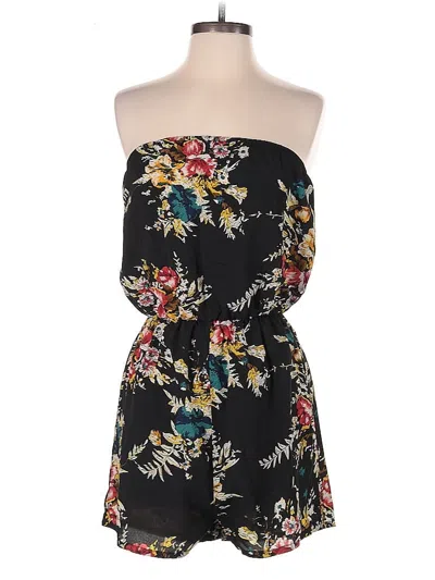 Pre-owned Shein Casual Dress In Black