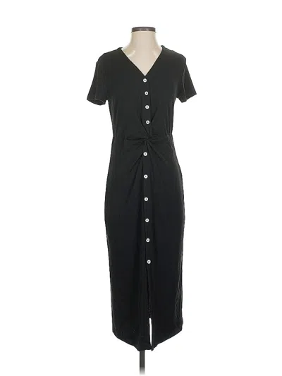 Pre-owned Shein Casual Dress In Black