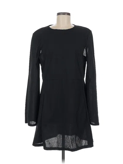Pre-owned Shein Casual Dress In Black