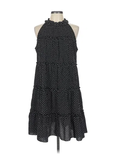 Pre-owned Shein Casual Dress In Black