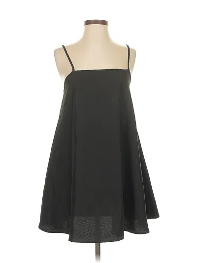 Pre-owned Shein Casual Dress In Black