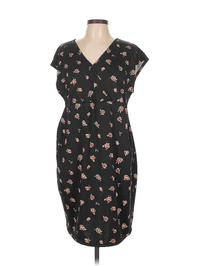 Pre-owned Shein Casual Dress In Black