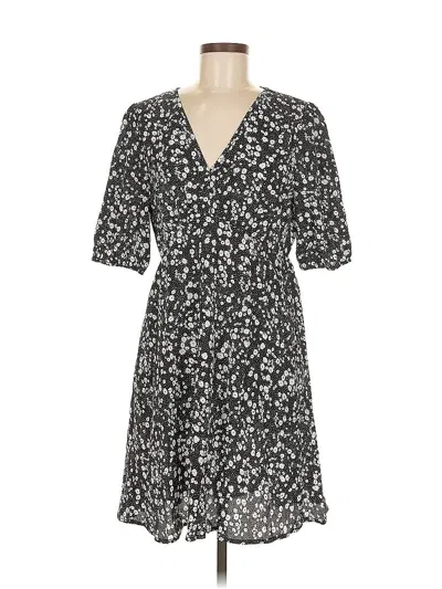 Pre-owned Shein Casual Dress In Black