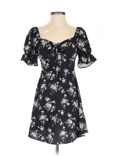 Pre-owned Shein Casual Dress In Black
