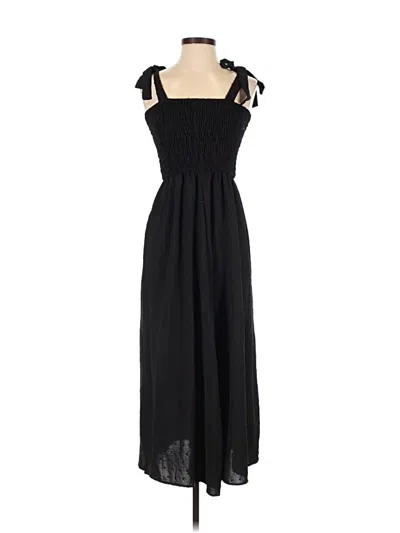 Pre-owned Shein Casual Dress In Black