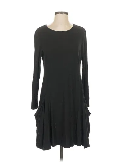 Pre-owned Shein Casual Dress In Black