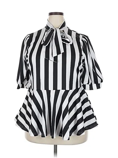 Pre-owned Shein Casual Dress In Black
