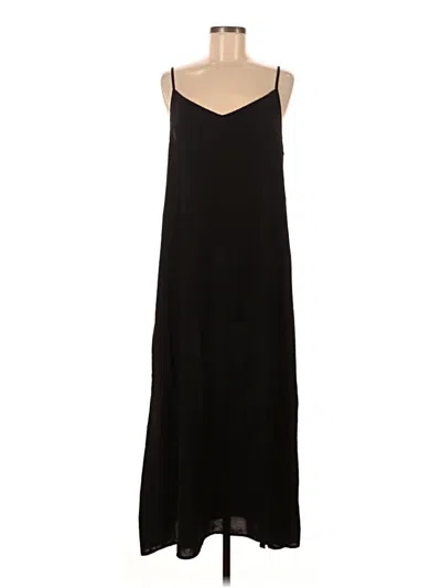 Pre-owned Shein Casual Dress In Black