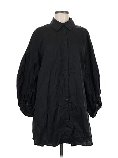 Pre-owned Shein Casual Dress In Black