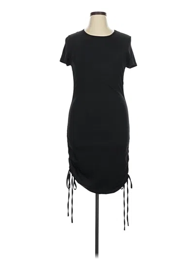 Pre-owned Shein Casual Dress In Black
