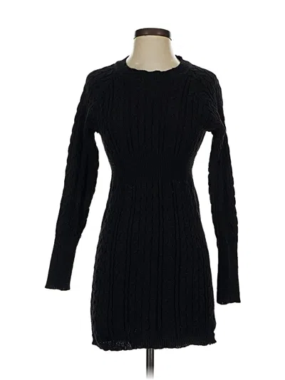 Pre-owned Shein Casual Dress In Black