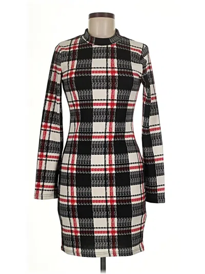 Pre-owned Shein Casual Dress In Black