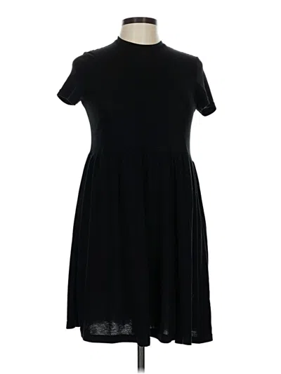 Pre-owned Shein Casual Dress In Black