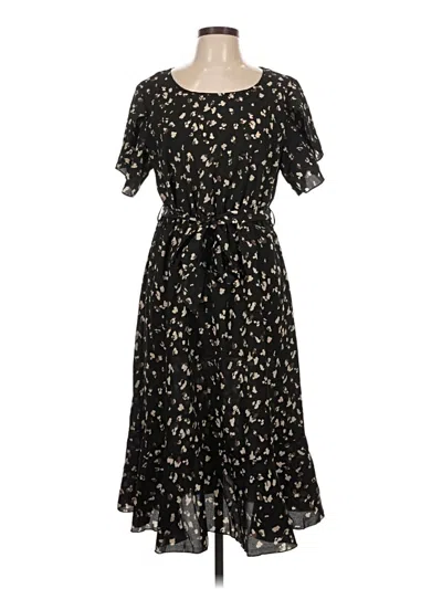 Pre-owned Shein Casual Dress In Black