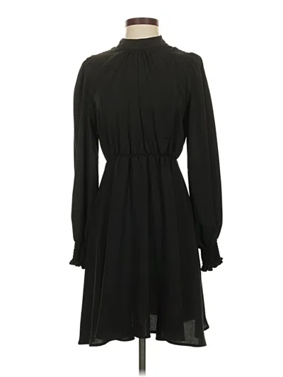 Pre-owned Shein Casual Dress In Black