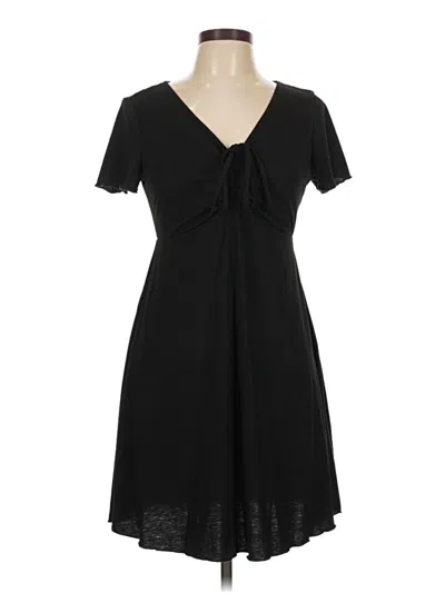 Pre-owned Shein Casual Dress In Black