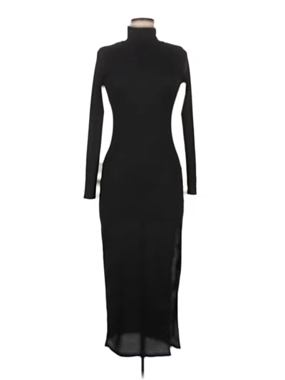 Pre-owned Shein Casual Dress In Black