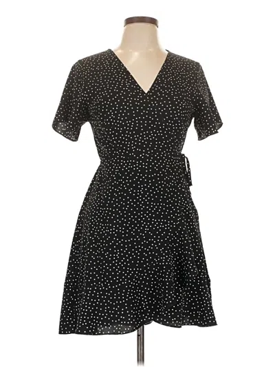 Pre-owned Shein Casual Dress In Black