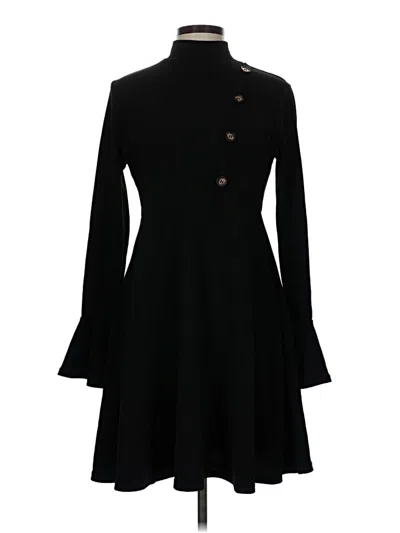 Pre-owned Shein Casual Dress In Black