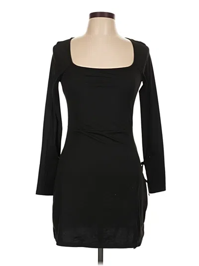 Pre-owned Shein Casual Dress In Black
