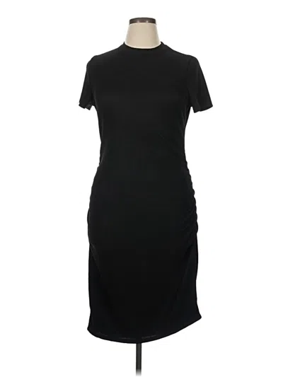 Pre-owned Shein Casual Dress In Black