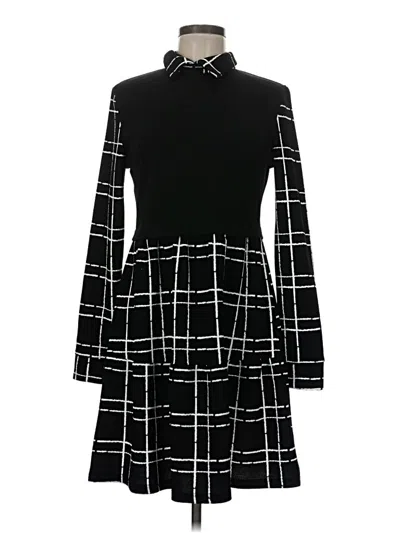 Pre-owned Shein Casual Dress In Black
