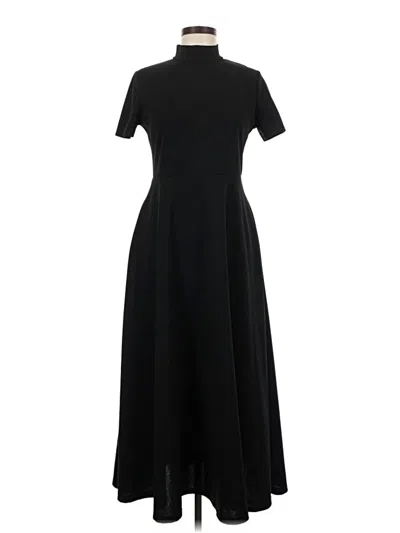 Pre-owned Shein Casual Dress In Black