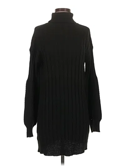 Pre-owned Shein Casual Dress In Black