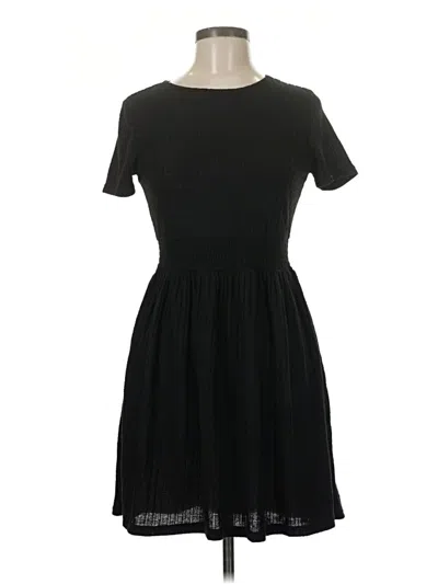 Pre-owned Shein Casual Dress In Black