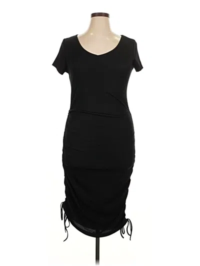 Pre-owned Shein Casual Dress In Black