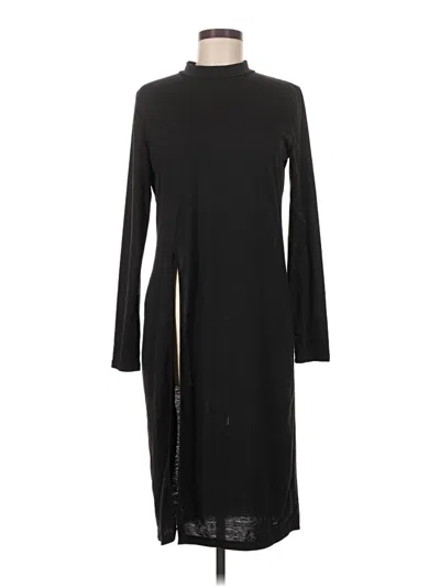 Pre-owned Shein Casual Dress In Black