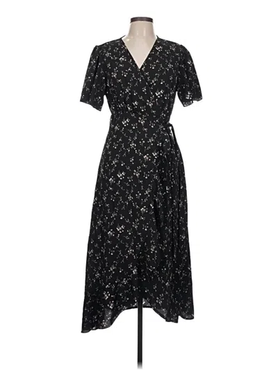 Pre-owned Shein Casual Dress In Black