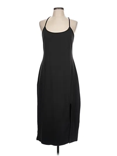 Pre-owned Shein Casual Dress In Black