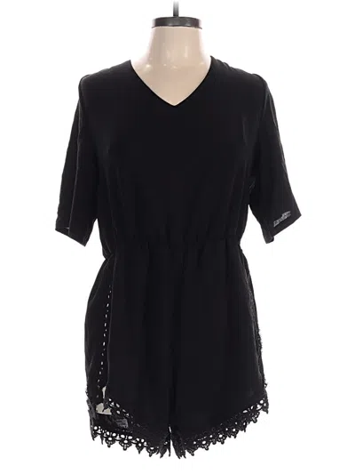 Pre-owned Shein Casual Dress In Black