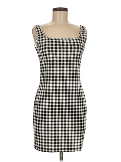 Pre-owned Shein Casual Dress In Black