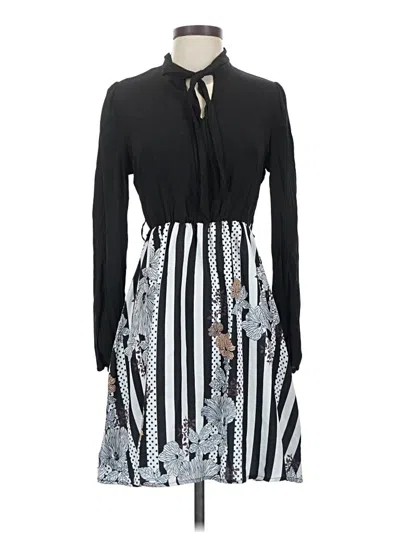 Pre-owned Shein Casual Dress In Black