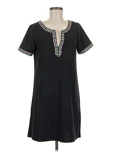Pre-owned Shein Casual Dress In Black