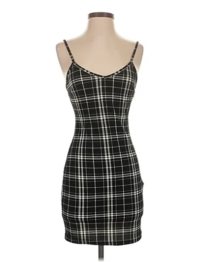 Pre-owned Shein Casual Dress In Black